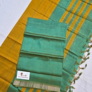 Mustard & mint teal