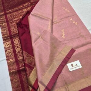 Dusty rose & maroon